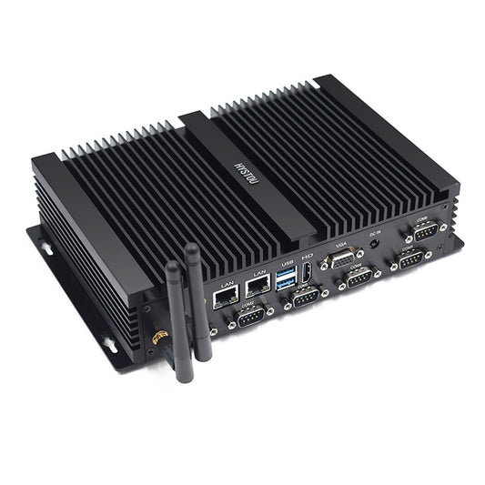 HYSTOU K4 Windows 10 or Linux System Mini ITX PC, Intel Core i5-4200U 2 Core 4 Threads up to 1.60-2.60GHz, Support mSATA, WiFi, 4GB RAM DDR3 + 64GB SSD - Windows Mini PCs by HYSTOU | Online Shopping South Africa | PMC Jewellery | Buy Now Pay Later Mobicred