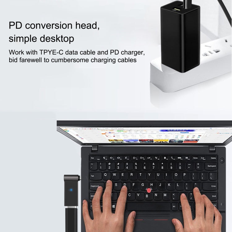 100W USB-C / Type-C Female to DC 4.5x3.0mm Male Computer Charging Adapter for HP - For HP by PMC TechLife | Online Shopping South Africa | PMC TechLife