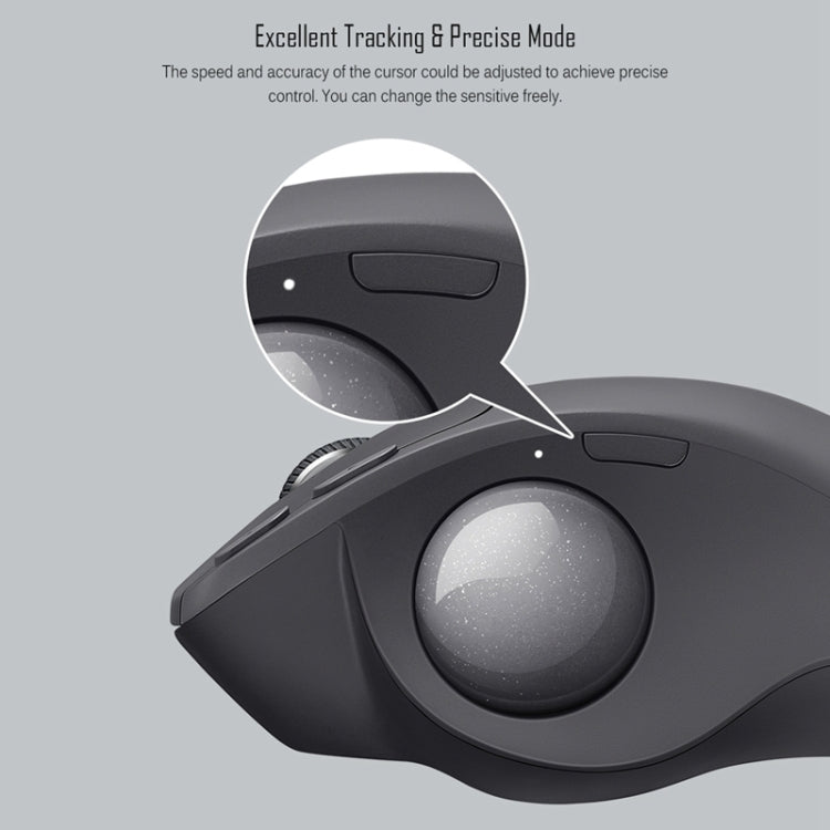 Logitech MX ERGO 440DPI Bluetooth + Unifying Dual-mode Wireless Trackball Optical Mouse(Black) - free shipping - PMC TechLife - Order now!