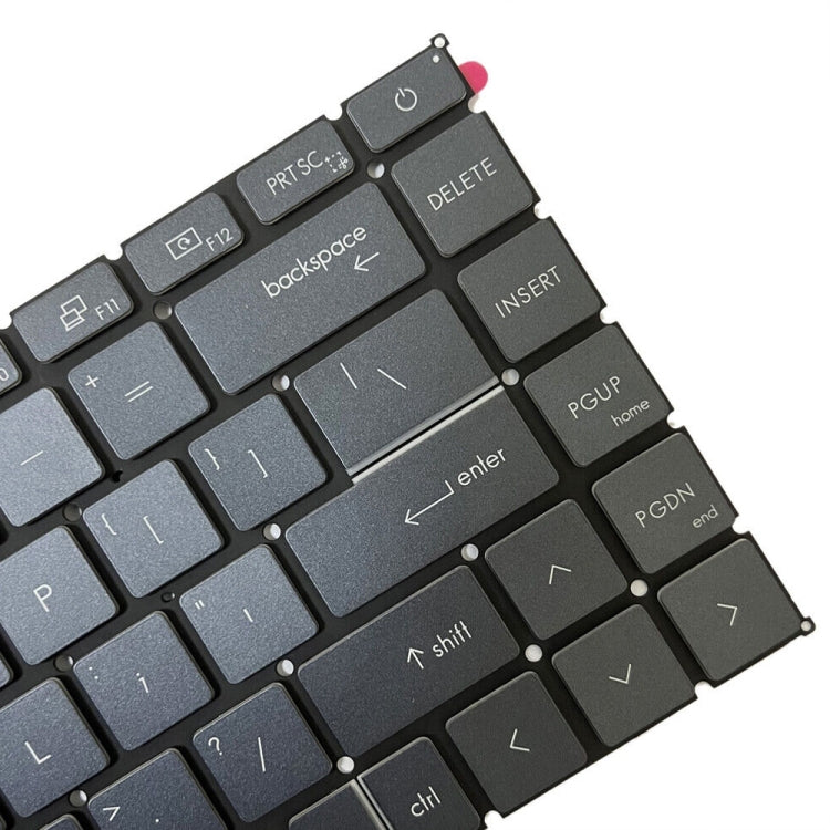 US Version Laptop Keyboard with Backlight for MSI GE66 Raider / MS-1541 / GP66 / MS-1542/1543 / GS66 / MS-16V1 / MS-16V2 / 10SD / 10SE (Grey) - Replacement Keyboards by PMC Jewellery | Online Shopping South Africa | PMC Jewellery