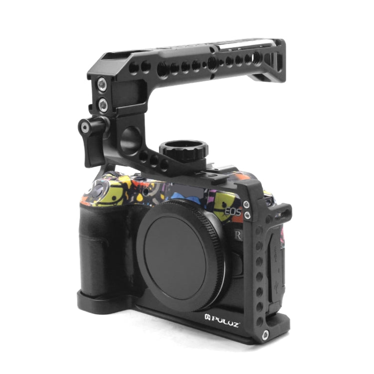 For Canon EOS-RP PULUZ Metal Camera Cage Stabilizer Rig(Black) - free shipping - PMC TechLife - Order now!