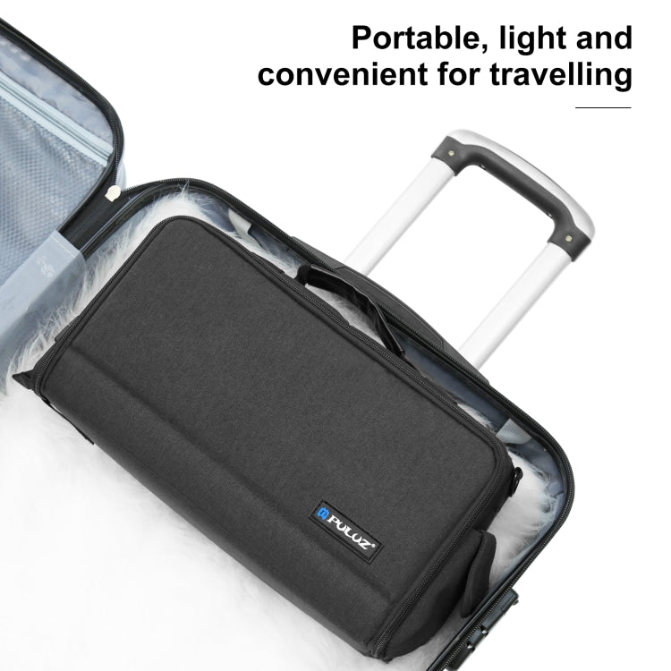 PULUZ Portable Camera Crossbody Shoulder Bag Digital Storage Lens Bag (Black) - free shipping - PMC TechLife - Order now!