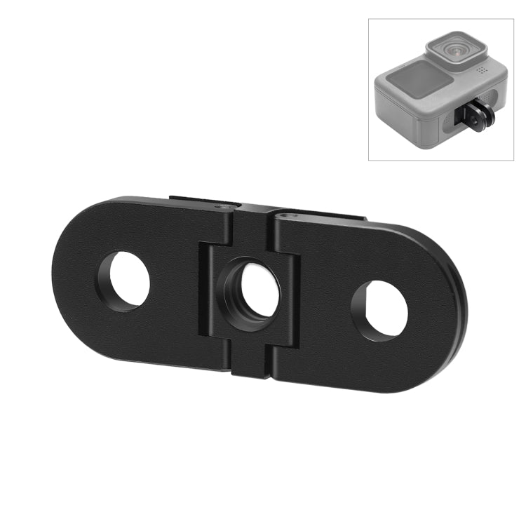 PULUZ Folding Finger Tripod Mount Adapter for GoPro HERO13 Black /12 Black /11 Black /11 Black mini /10 Black /9 Black /8 Black / Max(Black) - Connection Mount by PULUZ | Online Shopping South Africa | PMC Jewellery | Buy Now Pay Later Mobicred