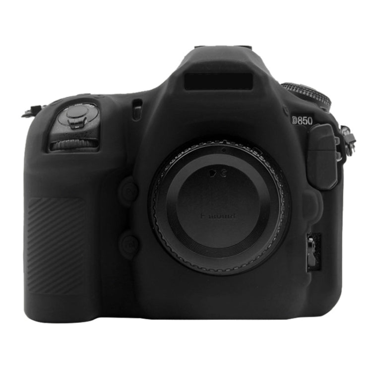 PULUZ Soft Silicone Protective Case for Nikon D850(Black) - Protective Case by PULUZ | Online Shopping South Africa | PMC TechLife | Buy Now Pay Later Mobicred