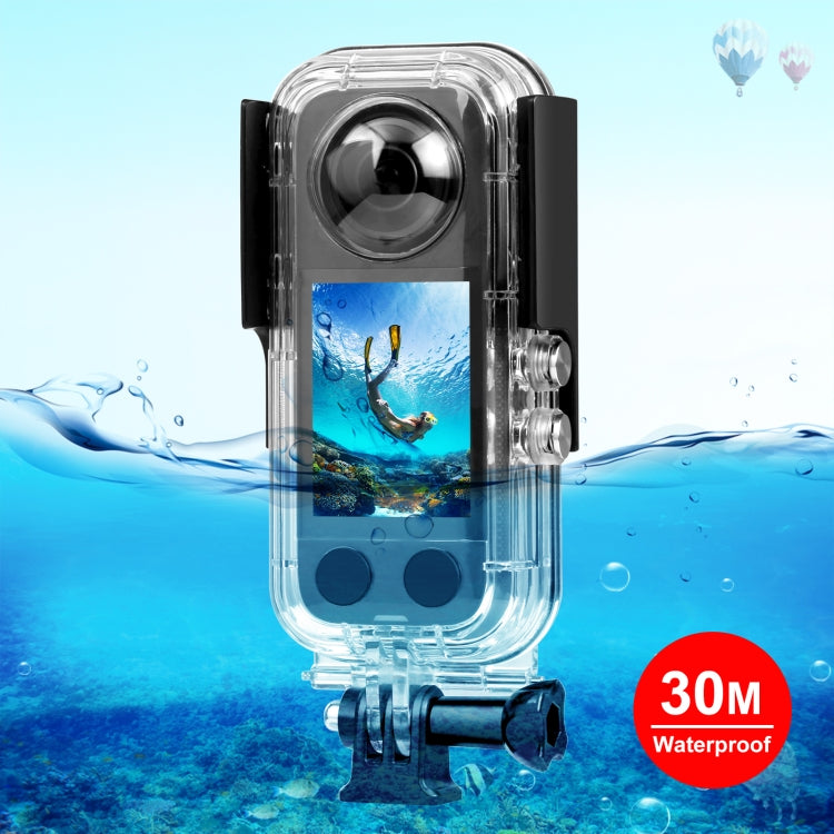 For Insta360 X3 PULUZ 30m Underwater Waterproof Housing Case - Case & Bags by PULUZ | Online Shopping South Africa | PMC Jewellery