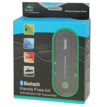 Bluetooth V4.1 Hands Free Kit Transmitter with SIRI / Music(Black) - Bluetooth Adapters by PMC Jewellery | Online Shopping South Africa | PMC Jewellery