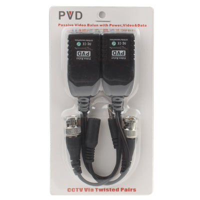 1-CH Passive Power & Video Balun Connector - free shipping - PMC TechLife - Order now!