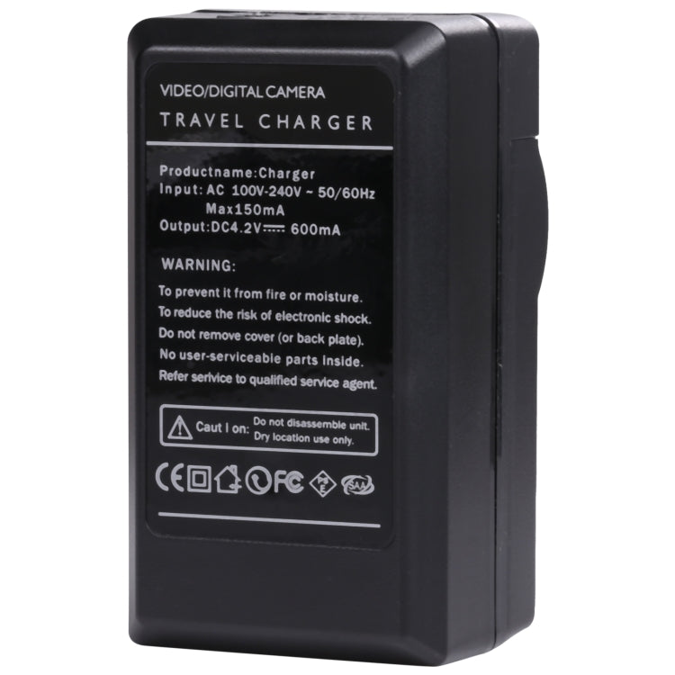Digital Camera Battery Charger for SANYO DBL20(Black) - free shipping - PMC TechLife - Order now!