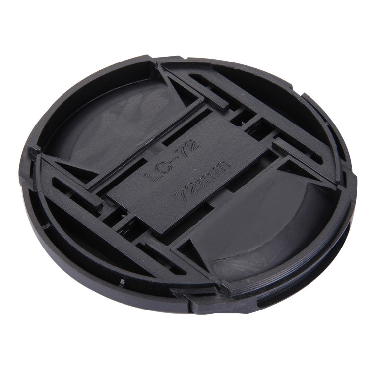 72mm Center Pinch Camera Lens Cap(Black) - Lens Cap by PMC TechLife | Online Shopping South Africa | PMC TechLife