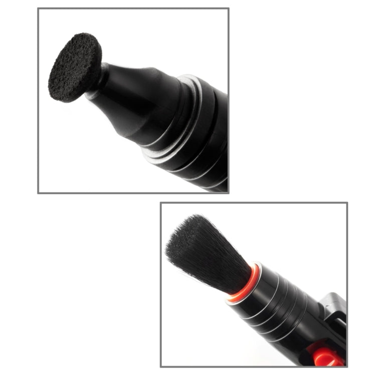 2 in 1 Lens Cleaning Pen for Camera(Black) -  by PMC TechLife | Online Shopping South Africa | PMC TechLife