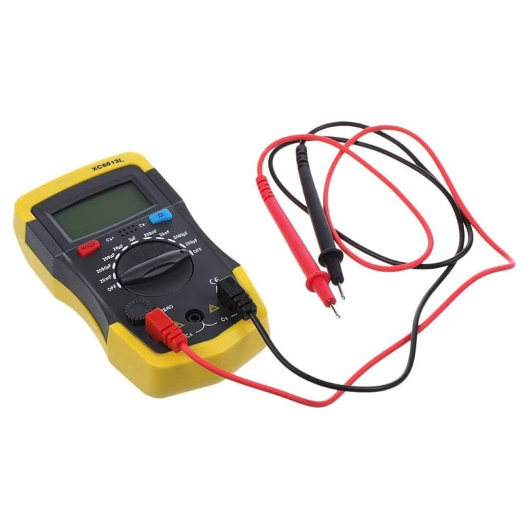 Capacitor Capacitance Meter Tester 6013 XC6013L(Yellow) - Digital Multimeter by PMC Jewellery | Online Shopping South Africa | PMC Jewellery