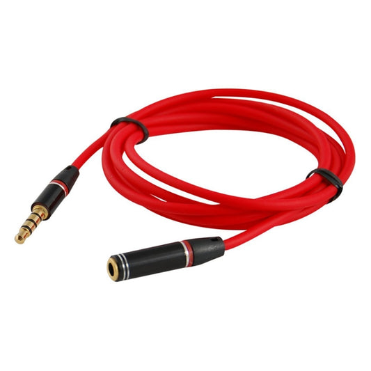 1.2m Aux Audio Cable 3.5mm Male to Female, Compatible with Phones, Tablets, Headphones, MP3 Player, Car/Home Stereo & More(Red) - Cable & Splitter by PMC Jewellery | Online Shopping South Africa | PMC Jewellery