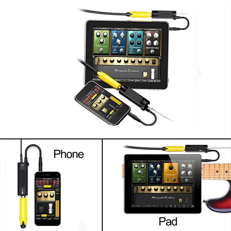 AmpliTude iRig - Electric Guitar / Bass Rig, For iPhone, iPad, iPod - Other Accessories by PMC Jewellery | Online Shopping South Africa | PMC Jewellery