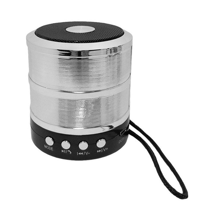 S28 Metal Mobile Bluetooth Stereo Portable Speaker with Hands-free Call Function(Silver) - Desktop Speaker by PMC TechLife | Online Shopping South Africa | PMC TechLife