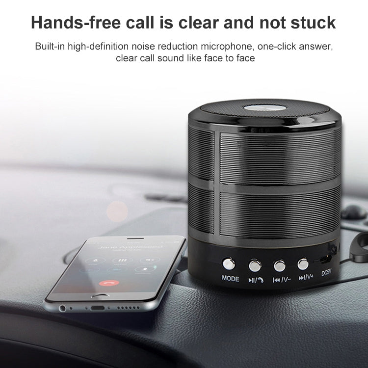 S28 Metal Mobile Bluetooth Stereo Portable Speaker with Hands-free Call Function(Silver) - Desktop Speaker by PMC TechLife | Online Shopping South Africa | PMC TechLife