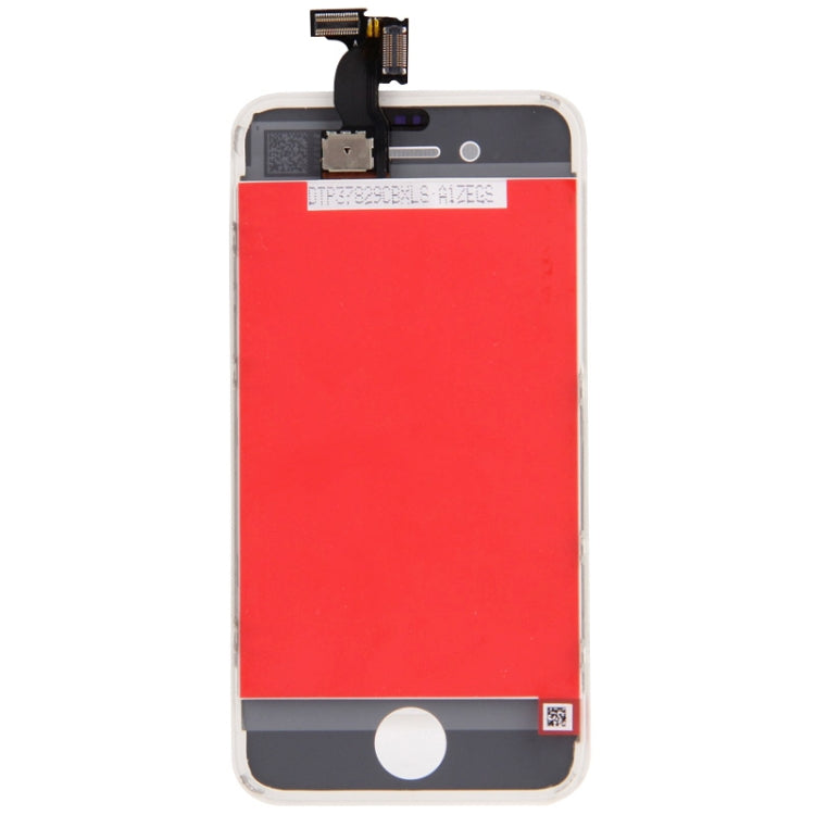 Digitizer Assembly (LCD + Frame + Touch Pad) for iPhone 4(White) - free shipping - PMC TechLife - Order now!
