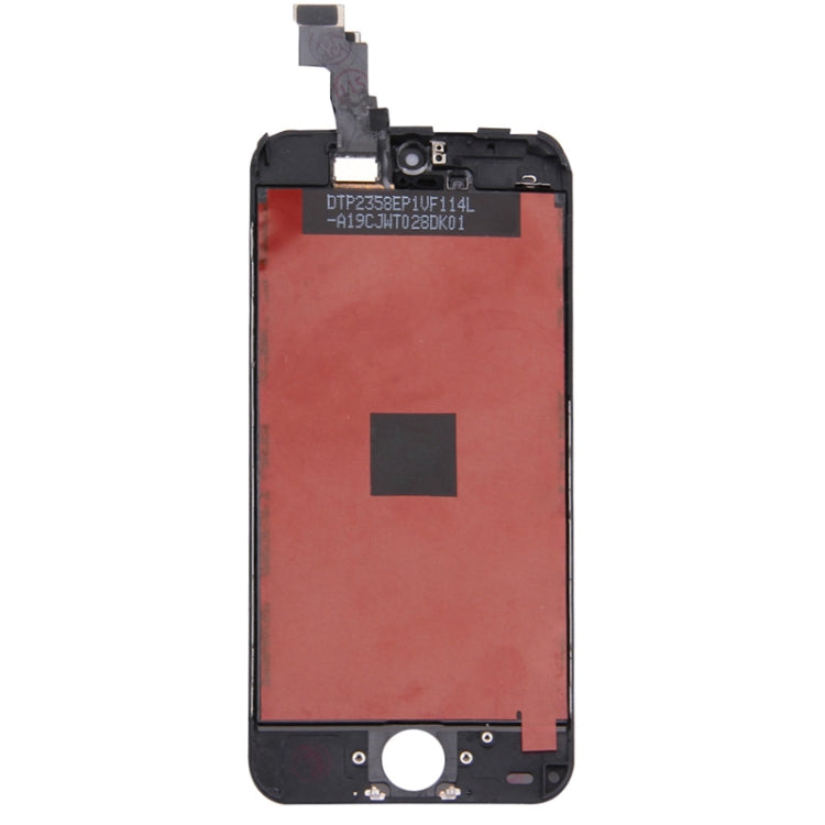 TFT LCD Screen for iPhone 5C Digitizer Full Assembly with Frame (Black) - free shipping - PMC TechLife - Order now!