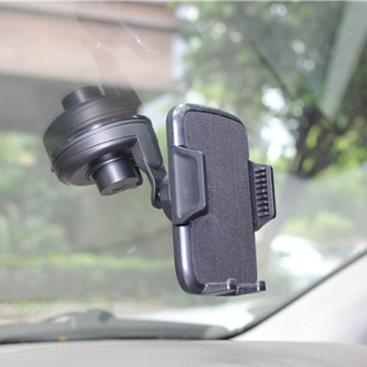 Suction Cup 360 Degree Rotatable Car Holder, For iPhone, Galaxy, Huawei, Xiaomi, LG, HTC and Other Smart Phones(Black) - Car Holders by PMC Jewellery | Online Shopping South Africa | PMC Jewellery