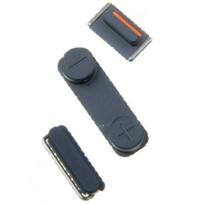 3 in 1 for iPhone 5 (Mute Button + Power Button + Volume Button)(Black) - iPhone 5 Parts by PMC TechLife | Online Shopping South Africa | PMC TechLife
