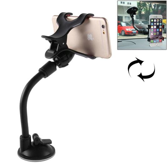 Universal 360 Degree Rotation Suction Cup Car Holder / Desktop Stand, Size Range: 3.5-8.3cm, For iPhone, Galaxy, Huawei, Xiaomi, Lenovo, Sony, LG, HTC and Other Smartphones, MP4, PDA, PSP, GPS(Black) - Car Holders by PMC Jewellery | Online Shopping South Africa | PMC Jewellery