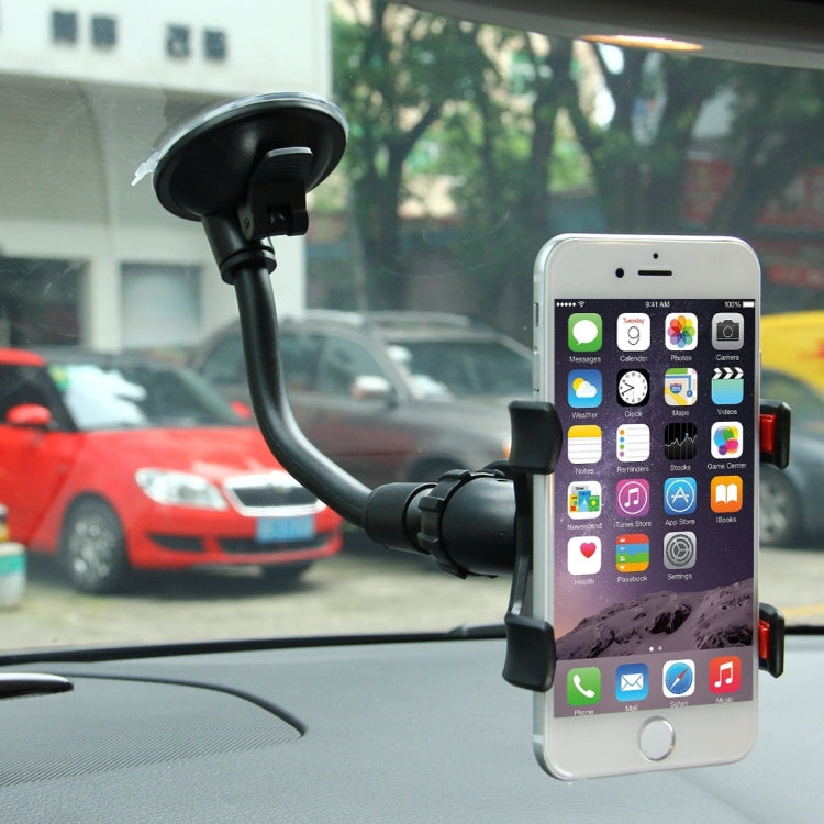 Universal 360 Degree Rotation Suction Cup Car Holder / Desktop Stand, Size Range: 3.5-8.3cm, For iPhone, Galaxy, Huawei, Xiaomi, Lenovo, Sony, LG, HTC and Other Smartphones, MP4, PDA, PSP, GPS(Black) - Car Holders by PMC Jewellery | Online Shopping South Africa | PMC Jewellery