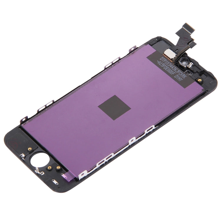 TFT LCD Screen for iPhone 5 Digitizer Full Assembly with Frame (Black) - free shipping - PMC TechLife - Order now!