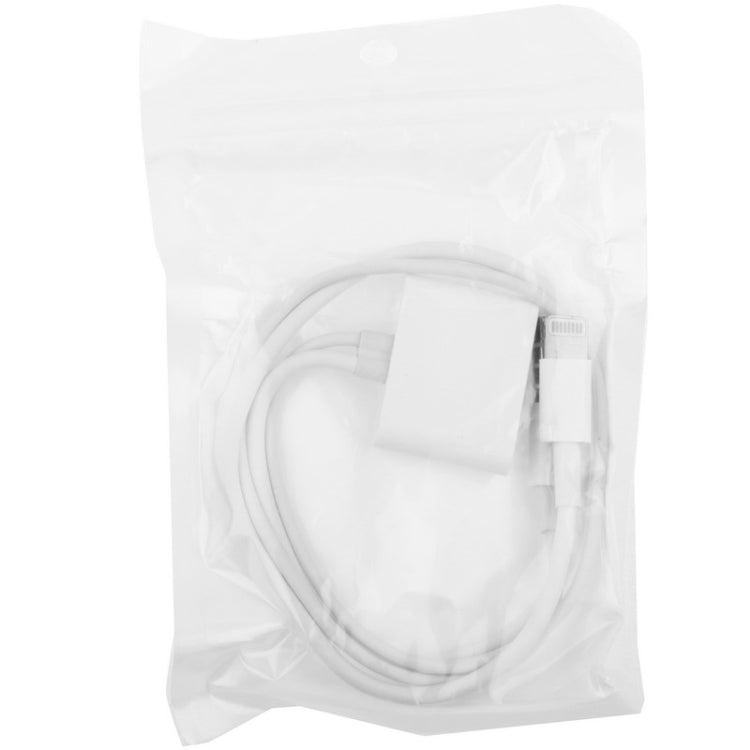 8 Pin Audio Adapter, Not Support iOS 10.3.1 or Above Phone(White) - Converter & Adapter by PMC TechLife | Online Shopping South Africa | PMC TechLife