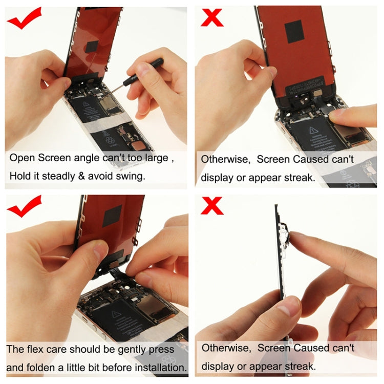 TFT LCD Screen for iPhone 5S with Digitizer Full Assembly (Black) - free shipping - PMC TechLife - Order now!