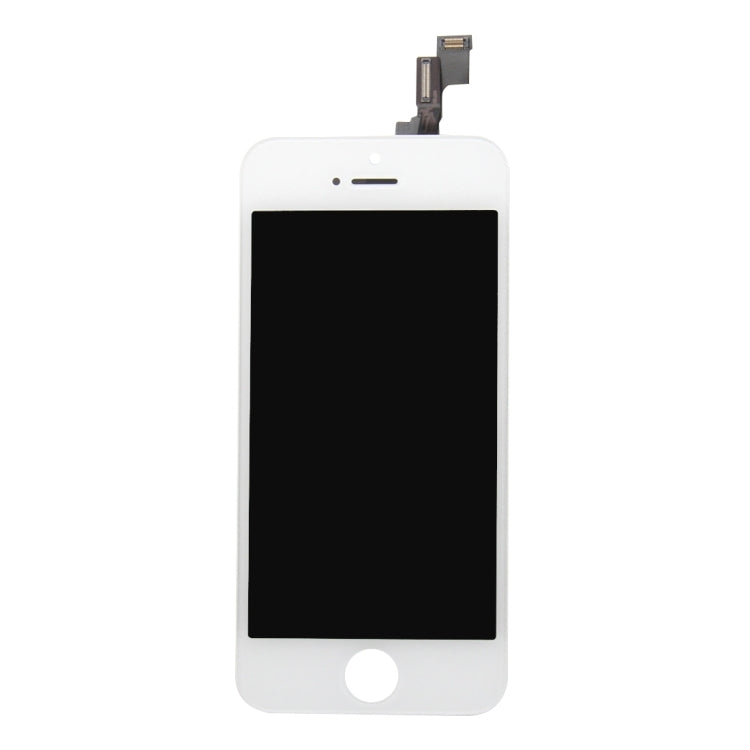 Digitizer Assembly (Original LCD + Frame + Touch Panel) for iPhone 5S(White) - free shipping - PMC TechLife - Order now!