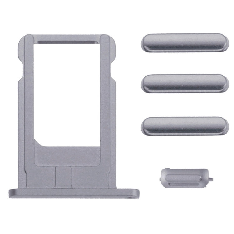 Full Assembly Housing Cover for iPhone 6, Including Back Cover & Card Tray & Volume Control Key & Power Button & Mute Switch Vibrator Key(Grey) - iPhone 6/6 Plus Parts by PMC TechLife | Online Shopping South Africa | PMC TechLife