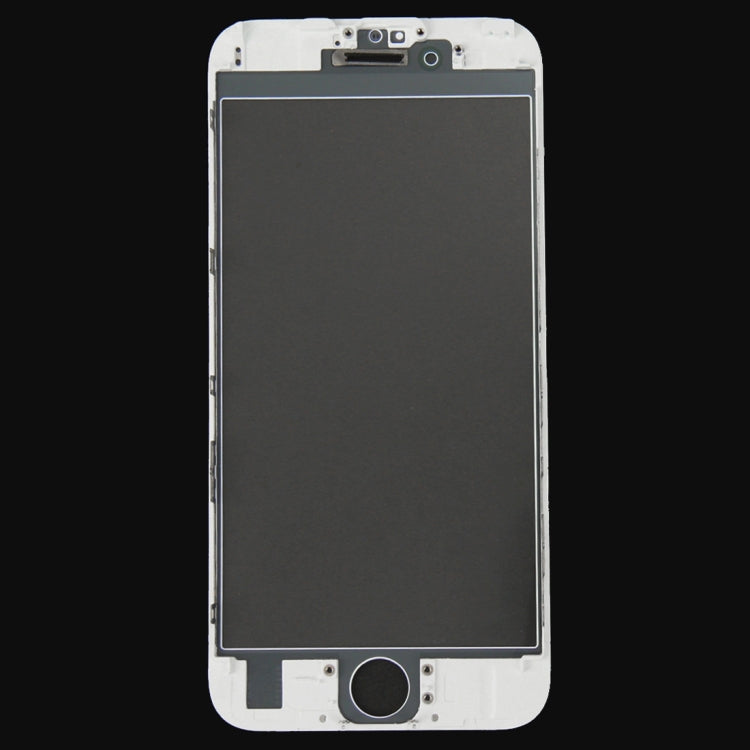 Front Screen Outer Glass Lens with Front LCD Screen Bezel Frame for iPhone 6s(White) - free shipping - PMC TechLife - Order now!