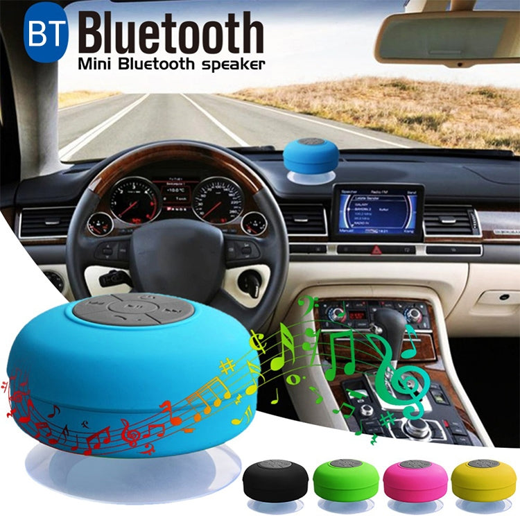 BTS-06 Mini Waterproof IPX4 Bluetooth V2.1 Speaker, Support Handfree Function(Black) - Waterproof Speaker by PMC TechLife | Online Shopping South Africa | PMC TechLife