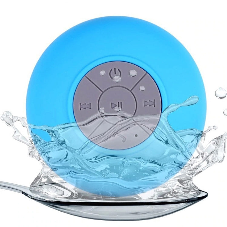 BTS-06 Mini Waterproof IPX4 Bluetooth V2.1 Speaker, Support Handfree Function(Blue) - Waterproof Speaker by PMC TechLife | Online Shopping South Africa | PMC TechLife