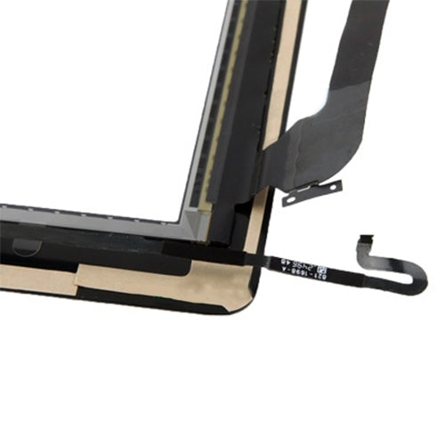 Controller Button + Home Key Button PCB Membrane Flex Cable + Touch Panel Installation Adhesive  Touch Panel for iPad 4(Black) - iPad 4 Parts by PMC TechLife | Online Shopping South Africa | PMC TechLife
