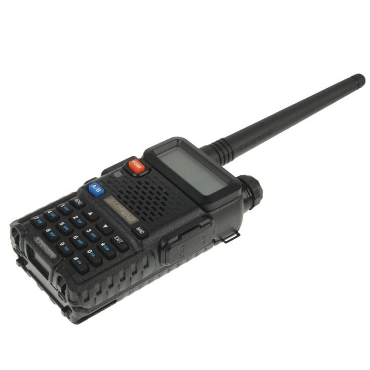 BAOFENG UV-5R Professional Dual Band Transceiver FM Two Way Radio Walkie Talkie Transmitter(Black) - Handheld Walkie Talkie by BAOFENG | Online Shopping South Africa | PMC Jewellery | Buy Now Pay Later Mobicred