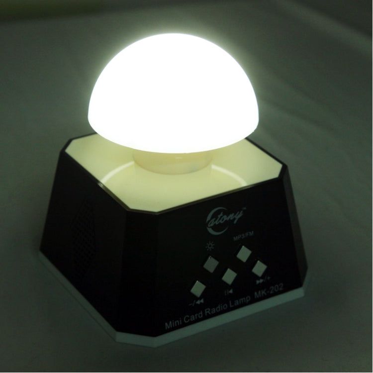 CT-0019 Multi LED Lights Speaker with FM Radio, Support TF Card(Black) - Desktop Speaker by PMC TechLife | Online Shopping South Africa | PMC TechLife