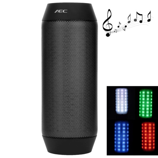 AEC BQ-615 Pulse Portable Bluetooth Streaming Speaker with Built-in LED Light Show & Mic, For iPhone, Galaxy, Sony, Lenovo, HTC, Huawei, Google, LG, Xiaomi, other Smartphones and all Bluetooth Devices(Black) - Desktop Speaker by AEC | Online Shopping South Africa | PMC Jewellery | Buy Now Pay Later Mobicred