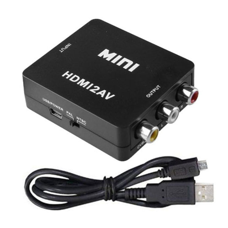 VK-126 Mini HD HDMI to AV/CVBS Video Converter Adapter - free shipping - PMC TechLife - Order now!