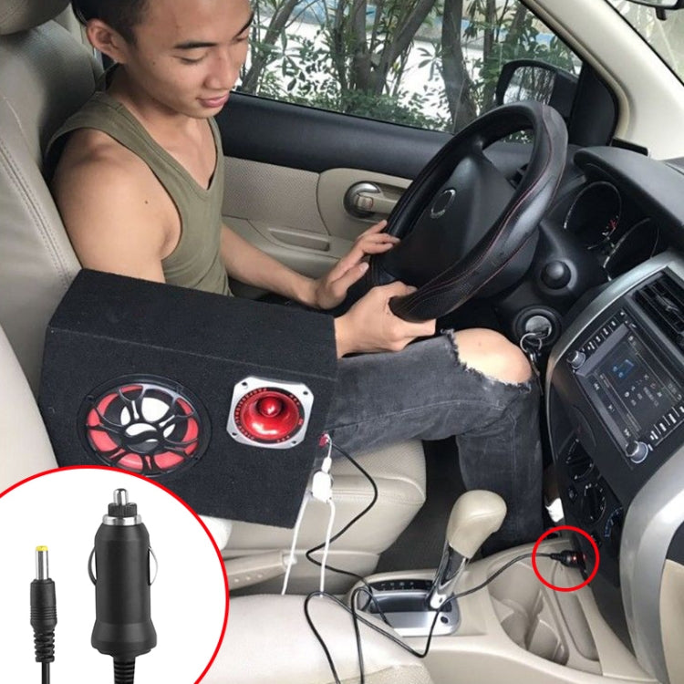 DC 12V Car Charger for Portable DVD Player, Tip: 4.0 x 1.7mm(Black) - Car Charger by PMC TechLife | Online Shopping South Africa | PMC TechLife