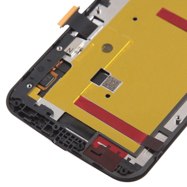 3 in 1 (LCD + Frame + Touch Pad) Digitizer Assembly for Motorola Moto G2(Black) - free shipping - PMC TechLife - Order now!