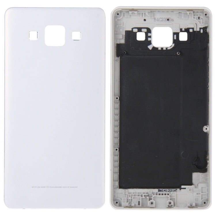 For Galaxy A5 / A500 Rear Housing  (White) - Frame Bezel Plate by PMC Jewellery | Online Shopping South Africa | PMC Jewellery