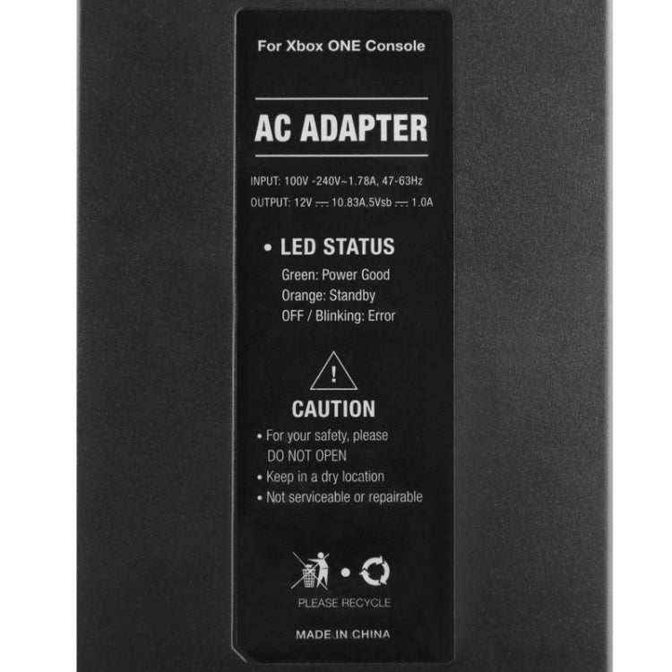 AC Power Supply / AC Adapter for Xbox One Console(Black) - free shipping - PMC TechLife - Order now!