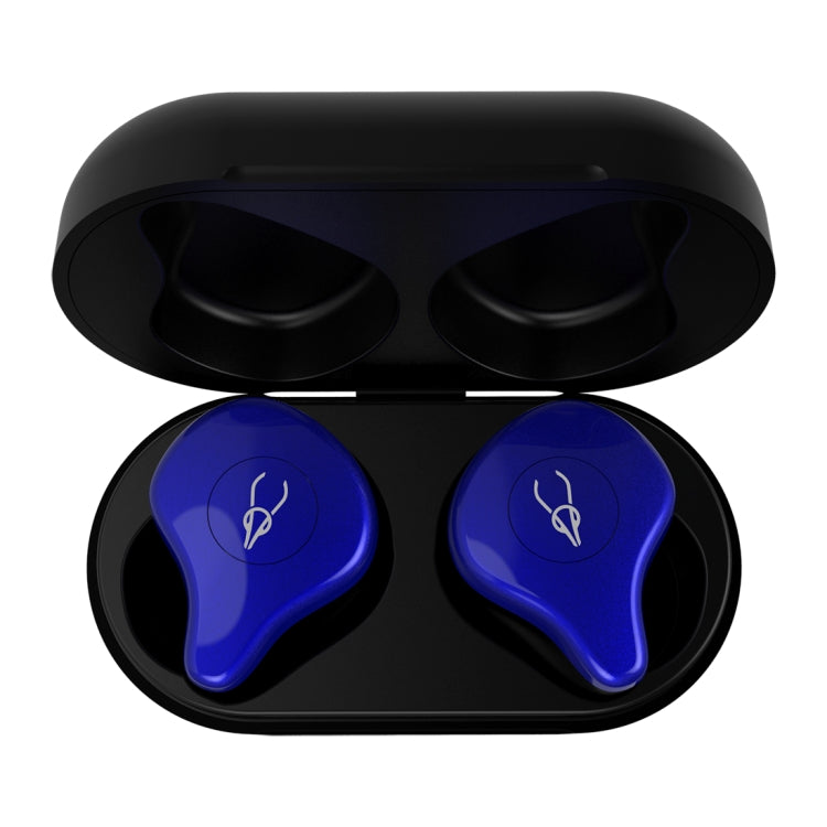 SABBAT X12PRO Mini Bluetooth 5.0 In-Ear Stereo Earphone with Charging Box, For iPad, iPhone, Galaxy, Huawei, Xiaomi, LG, HTC and Other Smart Phones(Blue Dome) - Bluetooth Earphone by Sabbat | Online Shopping South Africa | PMC Jewellery | Buy Now Pay Later Mobicred