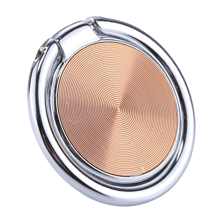 Universal CD Pattern Metal Mobile Phone Ring Holder(Rose Gold) - Ring Holder by PMC Jewellery | Online Shopping South Africa | PMC Jewellery