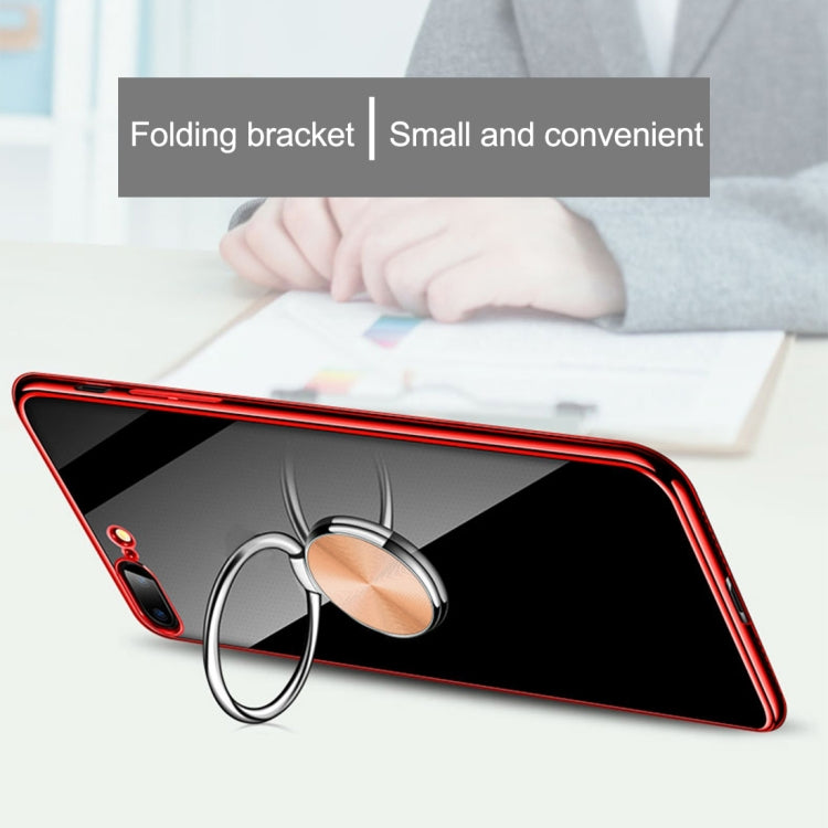 Universal CD Pattern Metal Mobile Phone Ring Holder(Rose Gold) - free shipping - PMC TechLife - Order now!