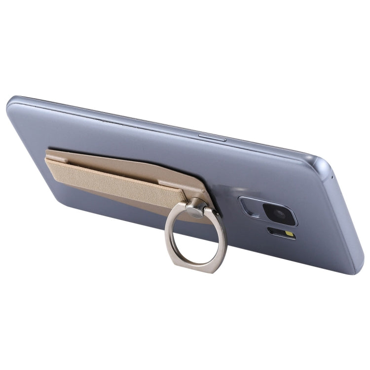 Universal Durable Finger Ring Phone Holder Sling Grip Anti-slip Stand(Gold) - Ring Holder by PMC TechLife | Online Shopping South Africa | PMC TechLife