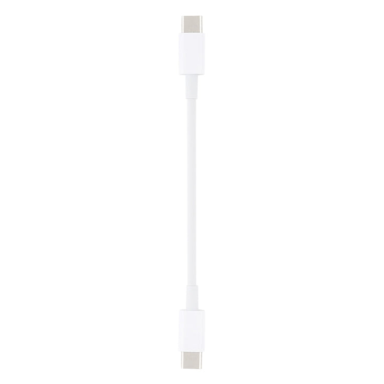 USB-C / Type-C to USB-C / Type-C PD Fast Charging & Sync Data Cable, Cable Length: 14cm(White) - USB-C & Type-C Cable by PMC Jewellery | Online Shopping South Africa | PMC Jewellery