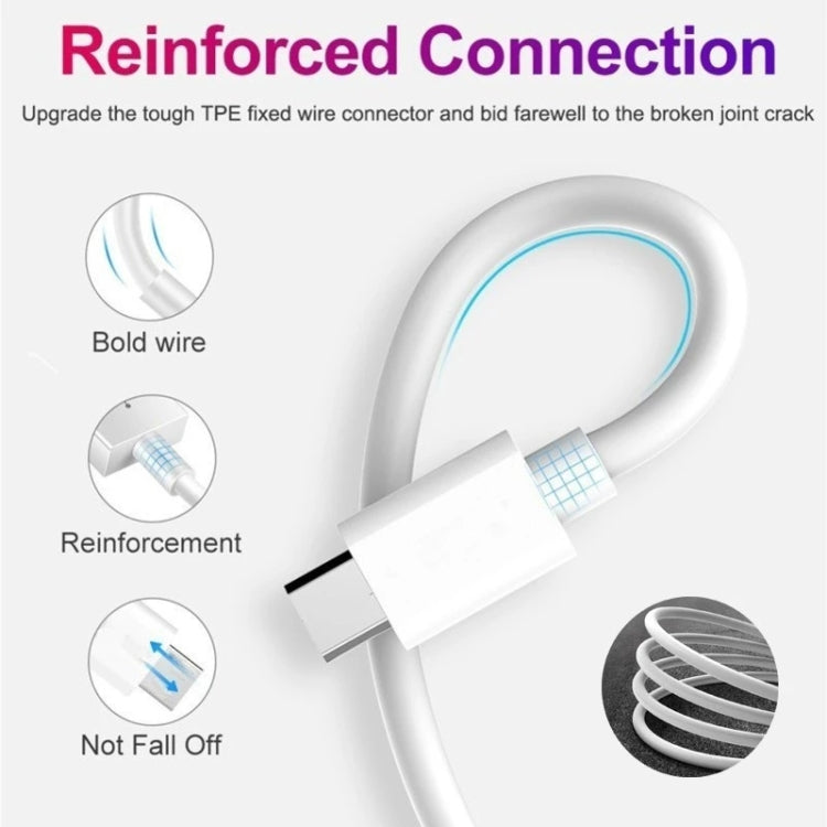 USB-C / Type-C to USB-C / Type-C PD Fast Charging & Sync Data Cable, Cable Length: 14cm(White) - USB-C & Type-C Cable by PMC TechLife | Online Shopping South Africa | PMC TechLife