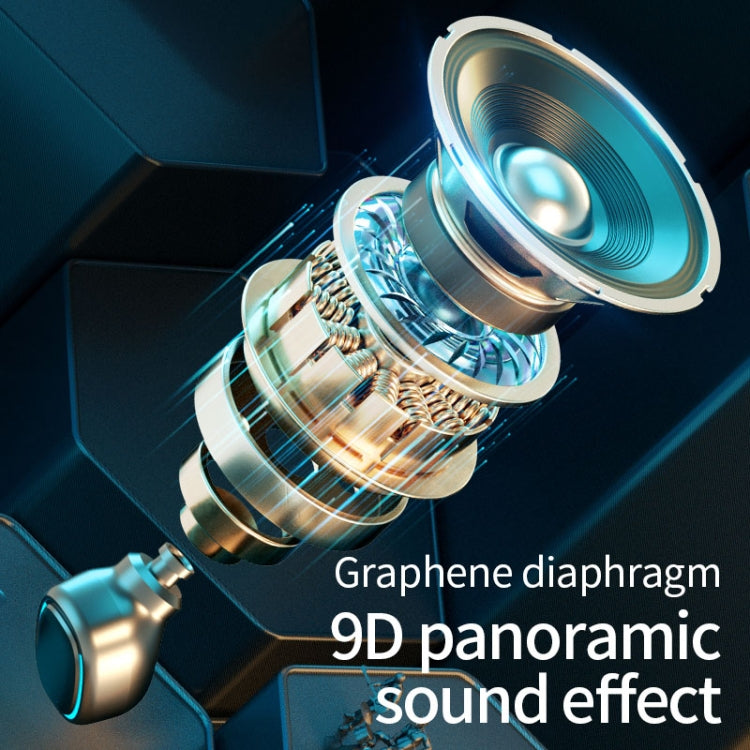 C1 Bluetooth 5.0 TWS Touch Polygonal Digital Display True Wireless Bluetooth Earphone with Charging Box(Pink) - TWS Earphone by PMC TechLife | Online Shopping South Africa | PMC TechLife