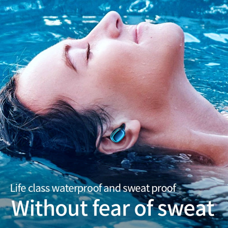 C1 Bluetooth 5.0 TWS Touch Polygonal Digital Display True Wireless Bluetooth Earphone with Charging Box(Pink) - TWS Earphone by PMC TechLife | Online Shopping South Africa | PMC TechLife